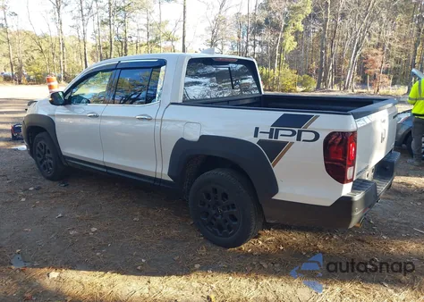 2023 Honda Ridgeline Rtl-E z USA, uszkodzony, nr VIN 5FPYK3F71PB011952